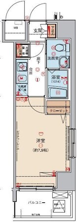 ロメック山手日暮里の物件間取画像